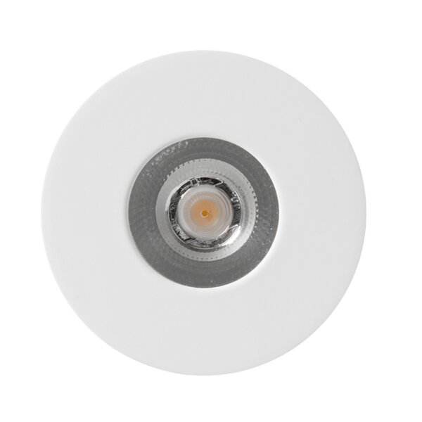 Круглый светильник   5W Белый дневной 020773 LTM-Roll-70WH 10deg 220V IP20 накладной белый