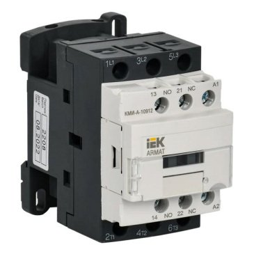 Контактор  9А 400VAC/АС3 КМИ-А-10912 LC1D контакт 1NO/1NC AR-ACC-11-009-400-11 ARMAT IEK