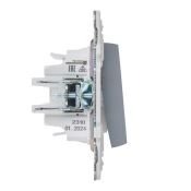 Выключатель встраиваемый трехклавишный IEK SKANDY SK-V30-0-10-K03 SK-V11Gr серый