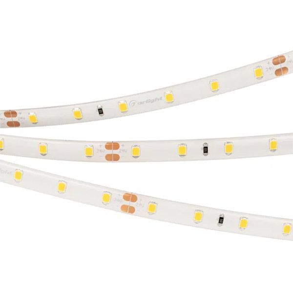 Светодиодная лента Белый теплый 2835 24V  4.8W/m 60Led/метр герм (силикон) 021556(2) RTW-SE-A60  LUX IP65 Светодиодная лента Белый теплый 2835 24V  4.8W/m 60Led/метр герм (силикон) 021556(2) RTW-SE-A60  LUX IP65