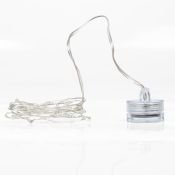 гирлянда НИТЬ на батарейках РОСА RGB 303-009-1 (3V, CR2032х2) 2.0м