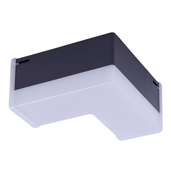 Накладной светильник   8W Белый дневной UL-00013273 ULO-N11L-8W-4000K-90D IP40 BLACK L-образный черный