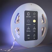 Светодиодная лента Белый дневной 2835 12V  4.8W/m 60Led/метр 201103 Ultra 5мм 4000K