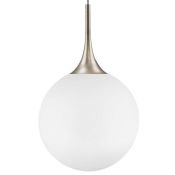 Люстра подвесная Lightstar без лампы 813033 GLOBO 1х40W E14 белый/шампань
