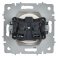 Штепсельная розетка встраиваемая IEK BRITE 10А BR-R10-10-K91 РС10-1-0-БрАБ без з/к и без шторк арктический белый
