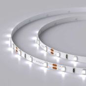 Светодиодная лента Белый холодный 2835 12V  4.8W/m 60Led/метр 028610(2) RT-A60-5mm 8000K  LUX