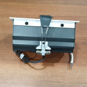 Встраиваемый светильник  10W Белый теплый Luminosity ROTATE CYL 220V IP44 дим. поворотный прямоугольный белый с черной вставкой Уценка!