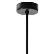 Люстра на штанге Lightstar без лампы 813197 GLOBO 9х40W E14 белый/черный
