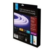Светодиодная лента Фиолетовый 2835 24V 14.4W/m 120Led/метр 00-329 термостойкая IP68 Светодиодная лента Фиолетовый 2835 24V 14.4W/m 120Led/метр 00-329 термостойкая IP68