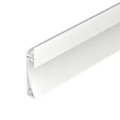 алюминиевый профиль PLINTUS-H58-F-2000 WHITE 045297