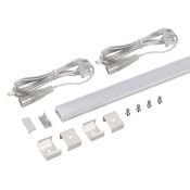 Линейный светильник  28W Белый теплый 053439 ARL-KIT-SLIM-FC 24V Warm3000 IP20 2m накладной серебристый