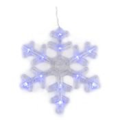 гирлянда   6W  ЗАНАВЕС Снежинки Синий UL-00007336 LD-E1503-072-DTA BLUE IP20 SNOWFLAKES-3