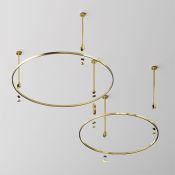 Трек Flarity TRX154-R-D800-BS латунь круглый