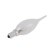 лампа галогенная свеча на ветру 42W HCL-42/FR/E14 flame 01082