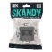 Розетка встраиваемая компьютерная двойная IEK SKANDY SK-K20-1-K03 SK-K03Gr RJ45 кат.5E серый