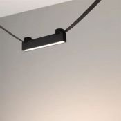 Трековый светильник   8W Белый-MIX ART-INBELT-FLAT-L210 051222 IP20 на шинопровод черный DALI