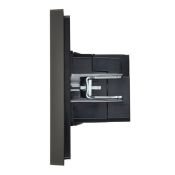Розетка встраиваемая USB IEK FORTE&PIANO A+C 18Вт FP-U22-018-K03 FP351 серый