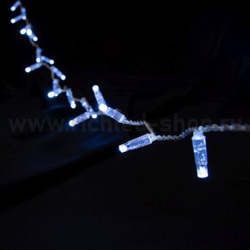 гирлянда НИТЬ  7W Белый RL-S5N-72L-220V-CT/W, прозрачный провод 7 м.,220V, 72 Led, IP65, статика