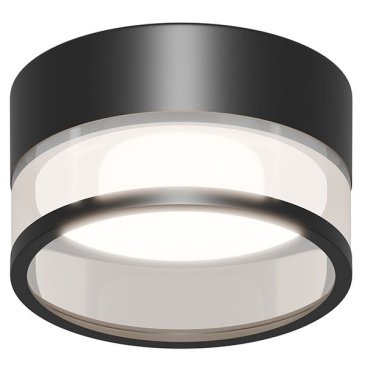 Встраиваемый светильник без лампы Apeyron Sunrise 16-109 GX53 черный круглый