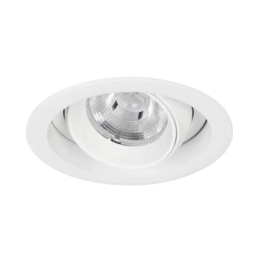 Встраиваемый светильник  20W Белый теплый 056566 MS-VORTEX-BUILT-R110 (WH-WH, 40 deg, 230V) IP20 поворотный круглый белый