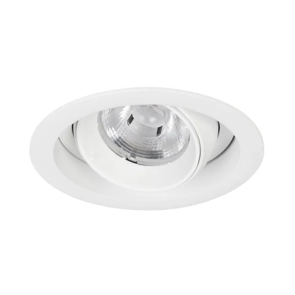 Встраиваемый светильник  20W Белый теплый 056566 MS-VORTEX-BUILT-R110 (WH-WH, 40 deg, 230V) IP20 поворотный круглый белый