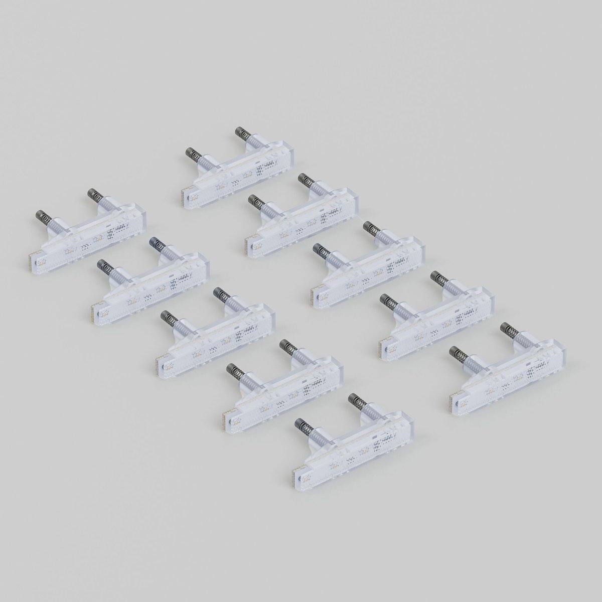 Блок LED подсветки для выключателя W8020102/a069708 голубой (10 шт)