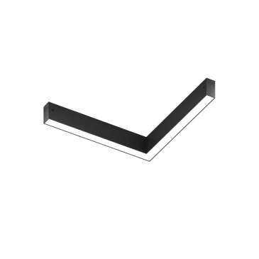 Трековый светильник однофазный  18W Белый-MIX SMART LINEAR DK8314-BK IP20 на шинопровод управляемый ZigBee черный