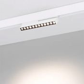 Трековый светильник  12W Белый теплый MAG-ORIENT-LASER-FOLD-S230 30deg  48V на магнитный шинопровод белый 035866(1)