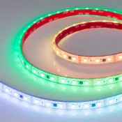 Светодиодная лента 12V 12W/m 039177 SPI-PFS-B60-12mm (5060, 300 LED, 5m) герм. (PFS - полная силиконовая экструзия)