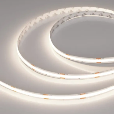 Светодиодная лента Белый дневной COB 24V  4.8W/m 420Led/метр 048822 COB-X420-10mm  4000K 15m