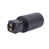 Трековый светильник однофазный под лампу GU10 UBL-Q324 BLACK на шинопровод черный UL-00012466 Volpe