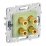 Розетка встраиваемая аудио IEK SKANDY SK-S40-K06 SK-A01G мятный