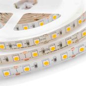 Светодиодная лента Белый теплый 5050 24V 14.4W/m 60Led/метр 00-308 PRO 10мм IP20 Светодиодная лента Белый теплый 5050 24V 14.4W/m 60Led/метр 00-308 PRO 10мм IP20