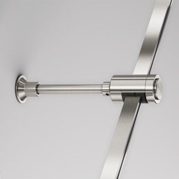Крепление настенное Wall одинарное удлиненное Flarity TRA155CW-SL1-PT платина