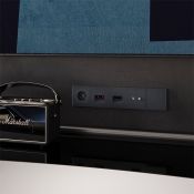 Рамка пластиковая VOLTUM S70 на 5 постов графит