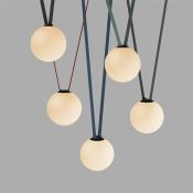 Трековый светильник  15W Белый теплый BELTY ORB DK5555-BK IP20 на шинопровод белый/черный