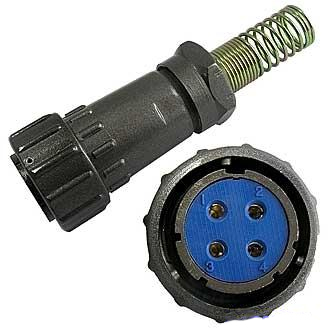 Розетка FQ24- 4pin TK-12 кабельная
