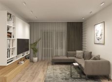 Трековый светильник однофазный   9W Белый-MIX SMART LINEAR DK8009-WH IP20 на шинопровод управляемый белый