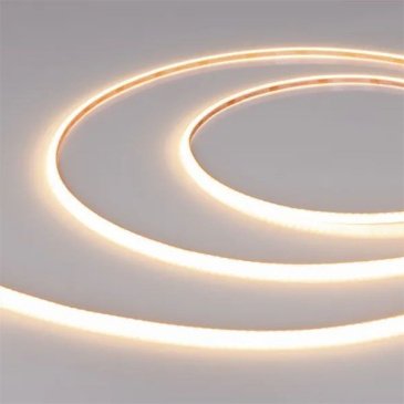 Светодиодная лента  Белый теплый 2020 24V  6W/m 320Led/метр герм (силикон) 062001 MICROLED-SEW-M320-3mm 3500K IP65