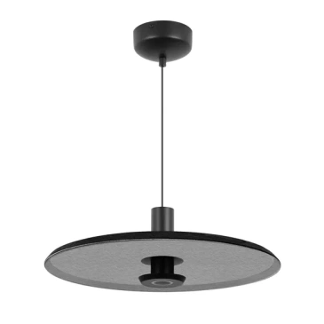 Подвесной светильник  12W Белый теплый 057222 SP-KOTARO-R350 36 deg 230V, TRIAC 2700K круглый серый