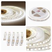 Светодиодная лента Белый дневной 2835 12V 12W/m 120Led/метр 00-131 Стандарт 10мм IP20