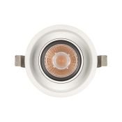 Встраиваемый светильник  10W Белый теплый 031365 LTD-PULL-R100-10W 3000K 24deg 220V IP20 поворотно-выдвижной  цилиндр белый