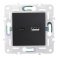 Розетка встраиваемая USB IEK SKANDY A+C 3,1А SK-U22-D31-K02 SK-R14Bl черный