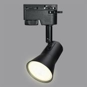 Трековый светильник однофазный под лампу GU10 UBL-Q323 BLACK на шинопровод черный UL-00009603 Volpe
