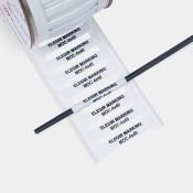 Маркер овальный MOC-4-40-W белый (уп. 550 шт.) для принтера: RT200, RT230 22004410