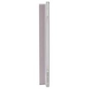 Рамка стеклянная 4 поста IEK BRITE BR-M42-G-31-K14 РУ-4-2-Бр розовый матовый