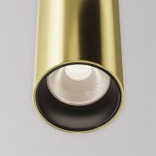 Трековый подвесной светильник 12W Белый дневной TR157-1-12W4K-BS Фокус / Focus Led Flarity IP20 латунь