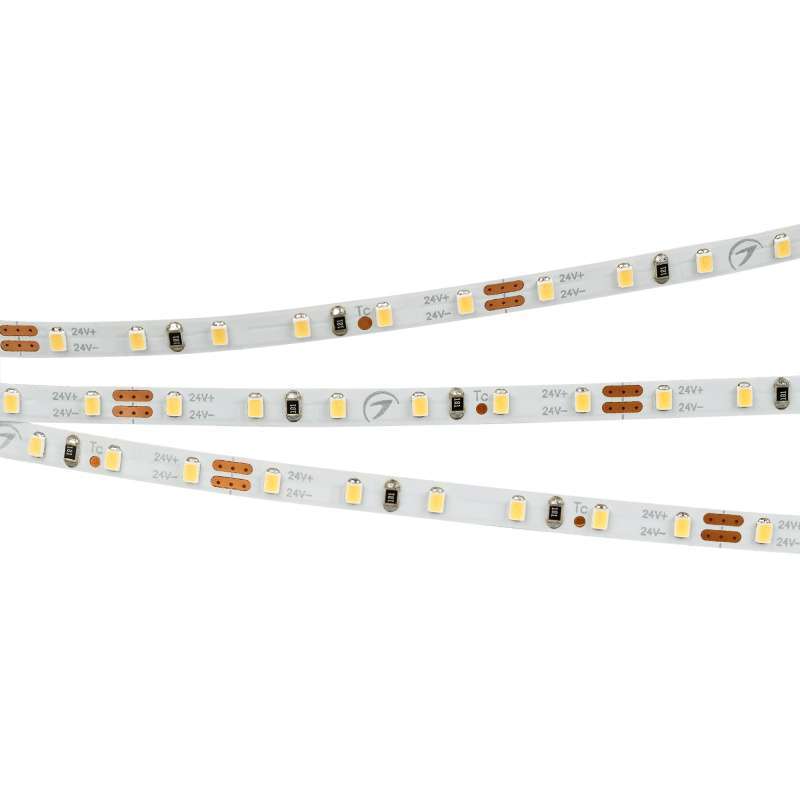 Светодиодная лента Белый 2216 24V  9.6W/m 120Led/метр 024410(2) MICROLED-M120-4mm 6000K -4мм LUX