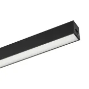 Магнитный трековый светильник 18W Белый дневной MAG-FLAT-25-L600 100deg  24V на магнитный шинопровод черный 046334 DALI