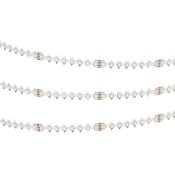 Светодиодная лента змейка RGBW-White 4040 24V 12W/m  96Led/метр 061946 RZ-H96-12mm